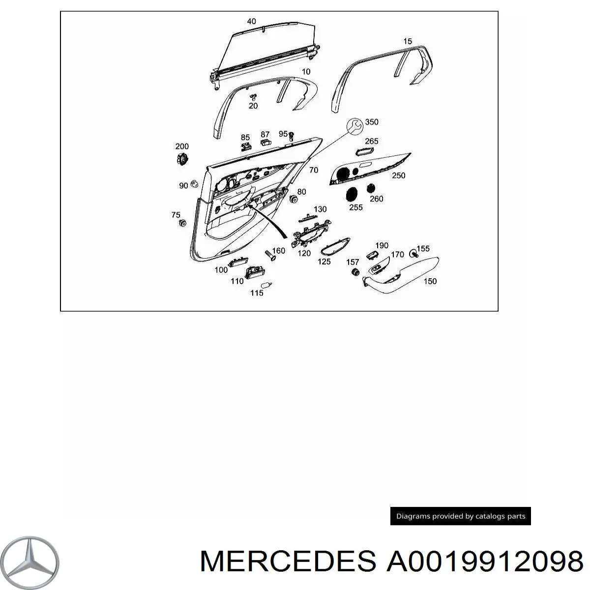 A0019912098 Mercedes 