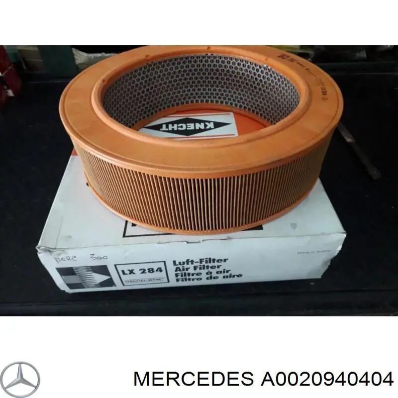 A0020940404 Mercedes filtro de aire