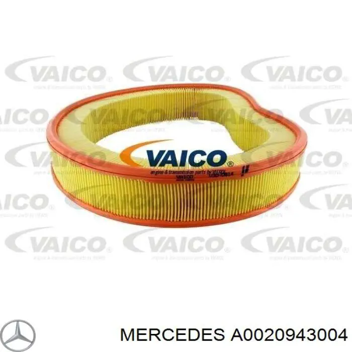 A0020943004 Mercedes filtro de aire