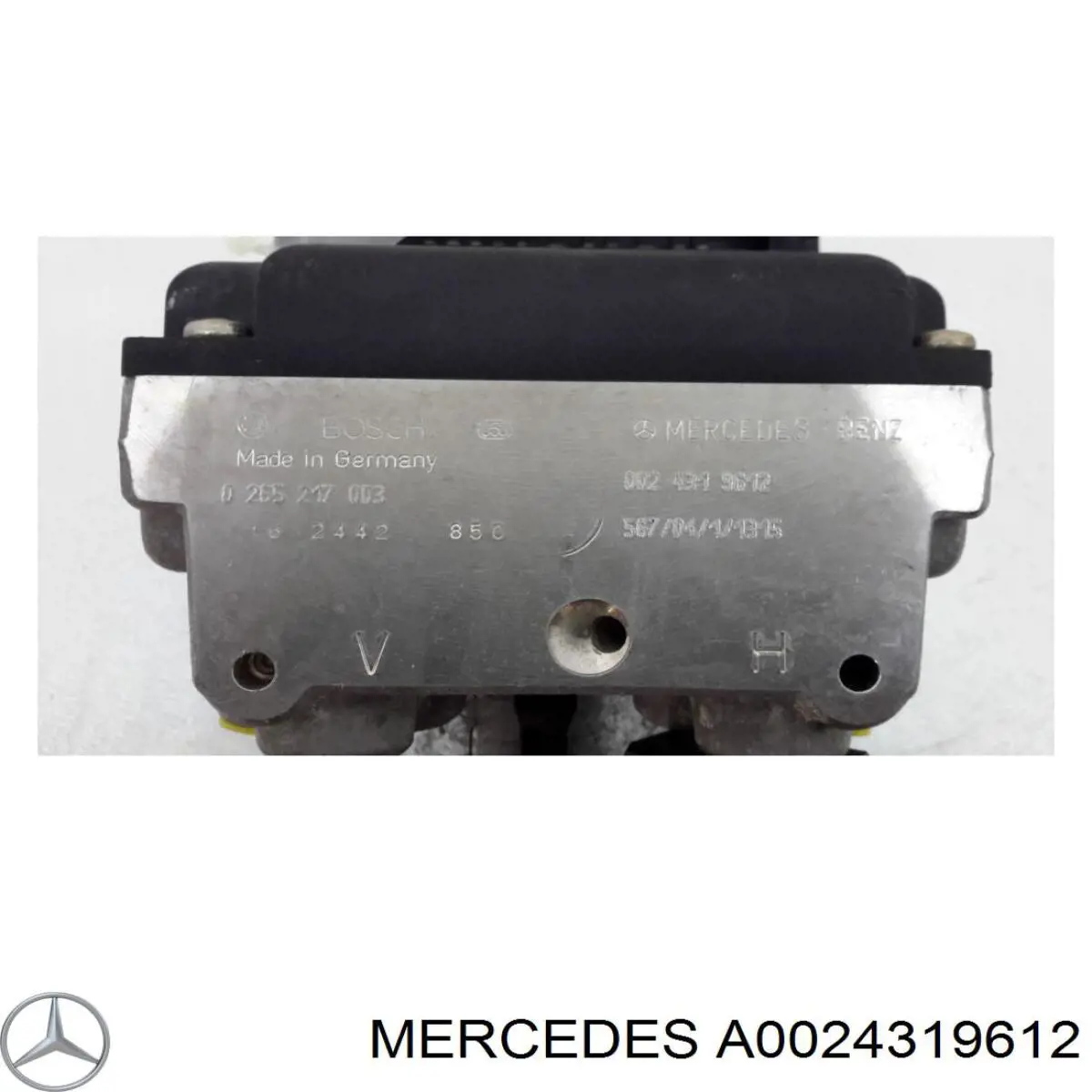 A0024319612 Mercedes módulo hidráulico abs