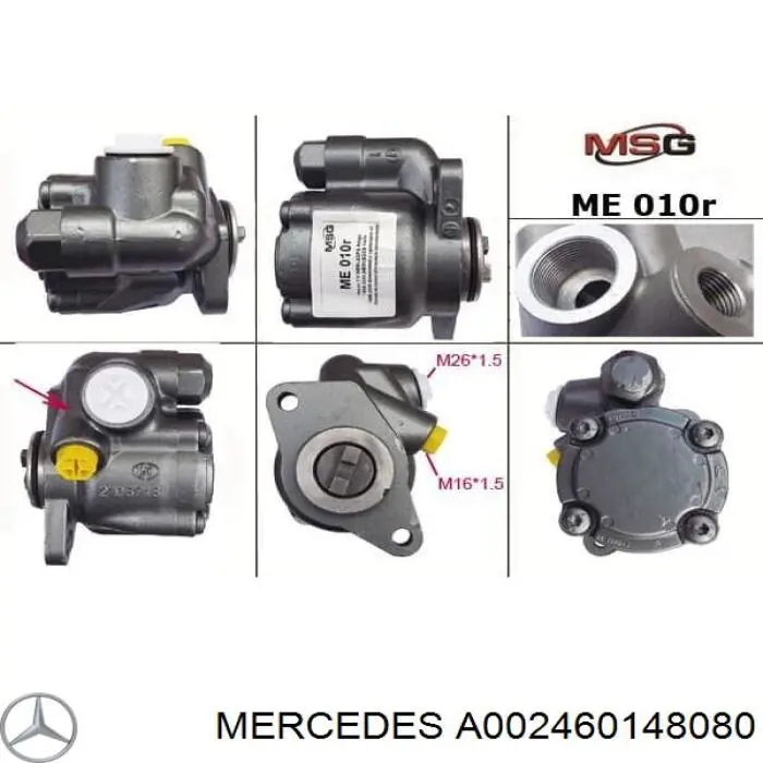 A002460148080 Mercedes 