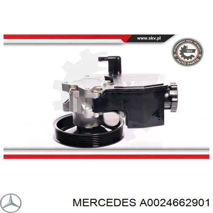 A0024662901 Mercedes bomba hidráulica de dirección