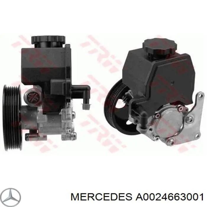 A0024663001 Mercedes bomba hidráulica de dirección