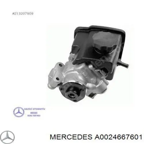 A0024667601 Mercedes bomba hidráulica de dirección