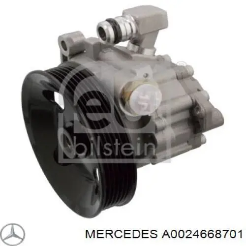 A0024668701 Mercedes bomba hidráulica de dirección