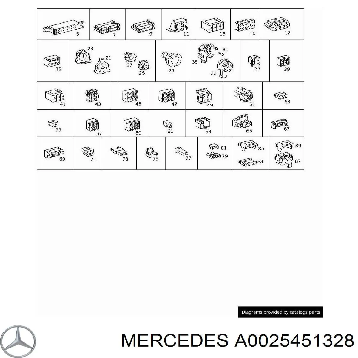 A0025451328 Mercedes 