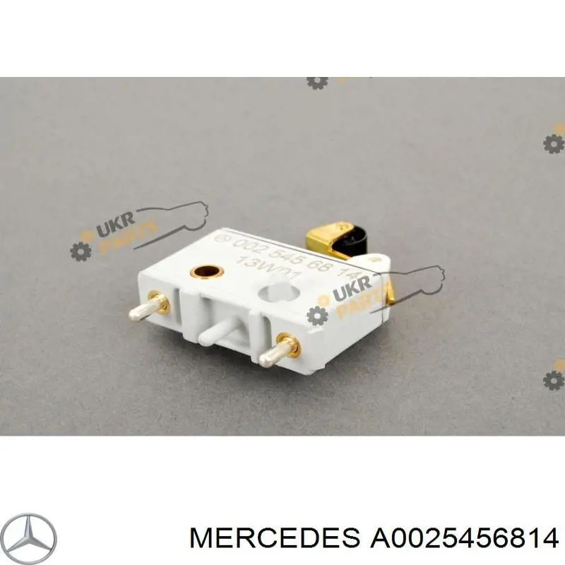 A0025456814 Mercedes válvula de mando de ralentí, suministro de aire