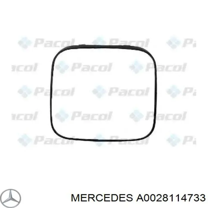 A0028114733 Mercedes elemento para espejo retrovisor