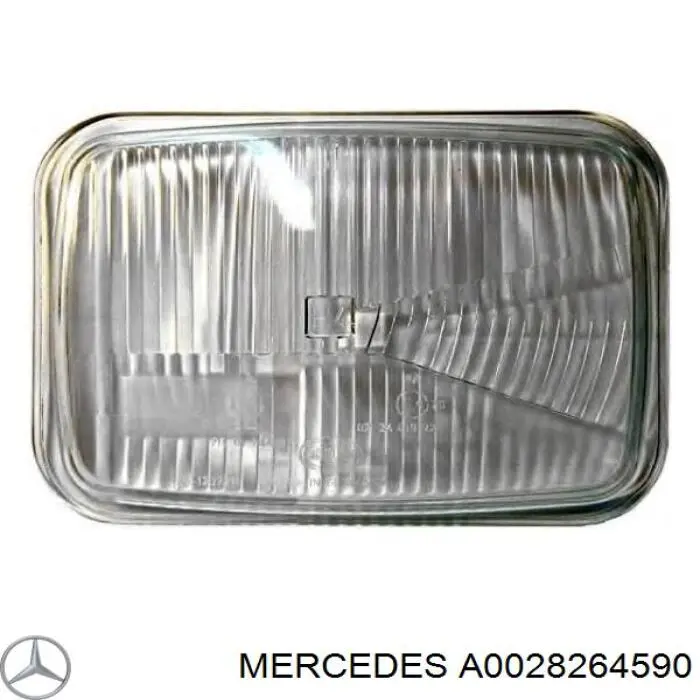  Cristal de faro derecho para Mercedes Bus 207-310 601