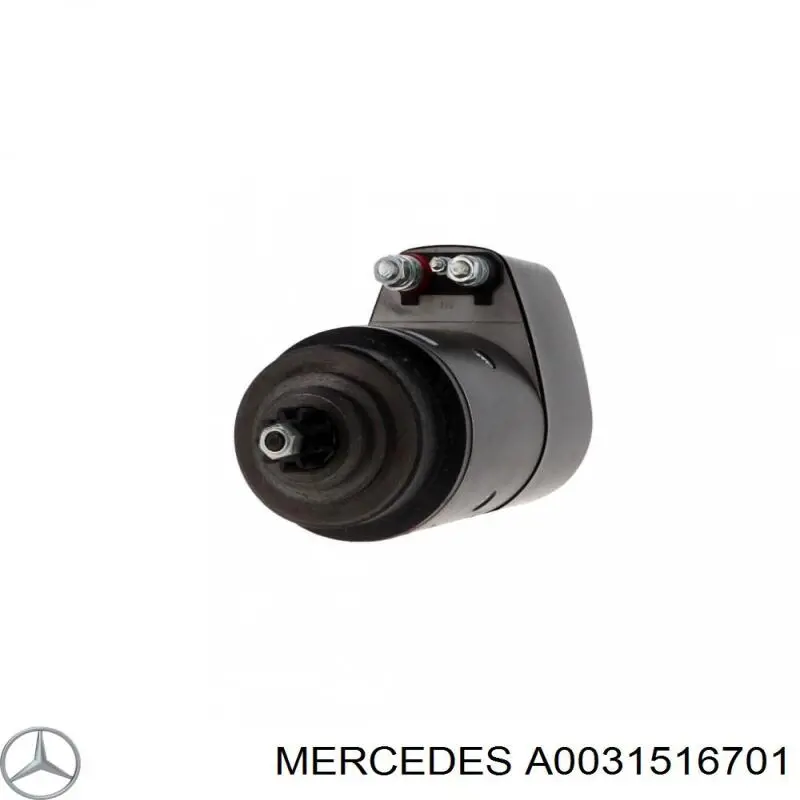 A0031516701 Mercedes motor de arranque