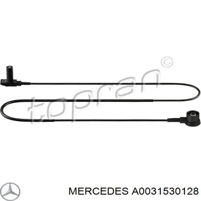 A0031530128 Mercedes sensor de posición del cigüeñal