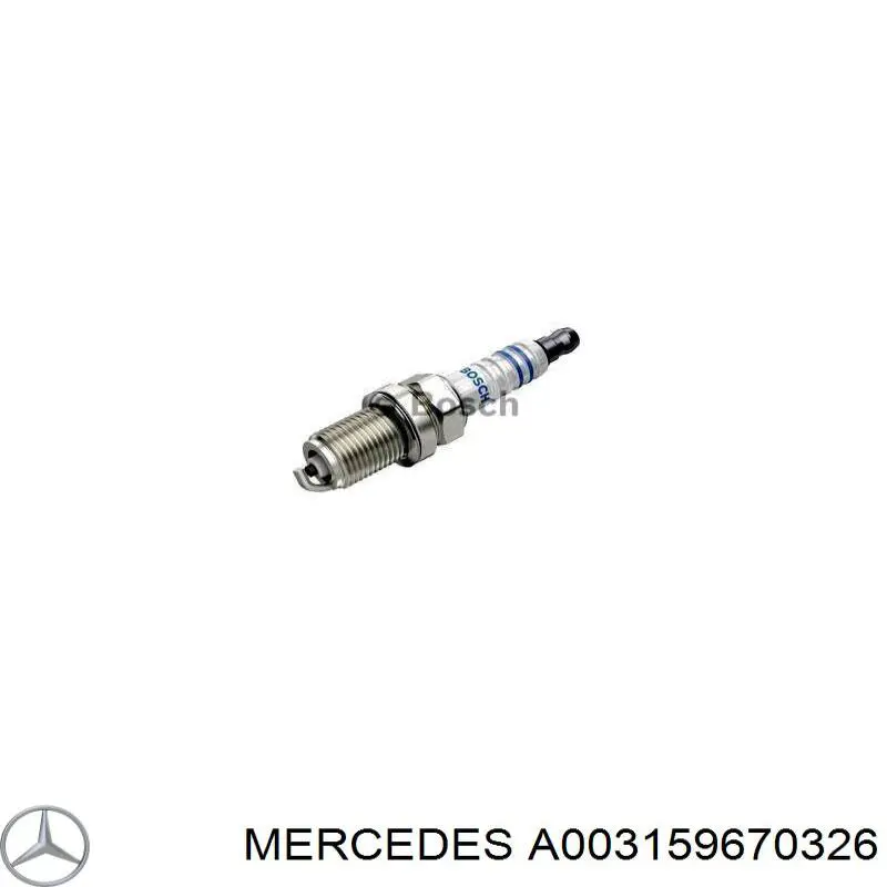 A003159670326 Mercedes bujía de encendido