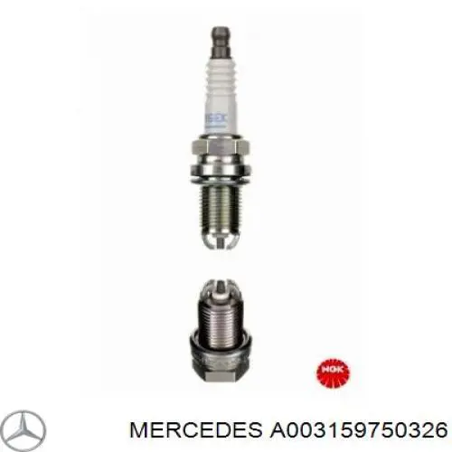 A003159750326 Mercedes bujía de encendido