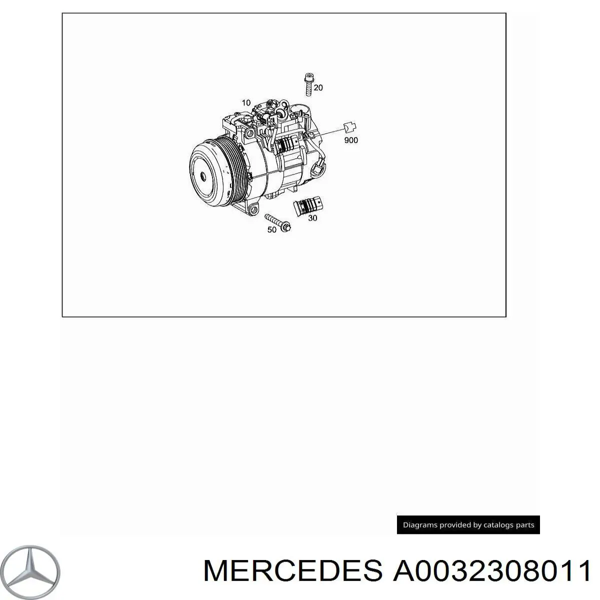 A0032308011 Mercedes 