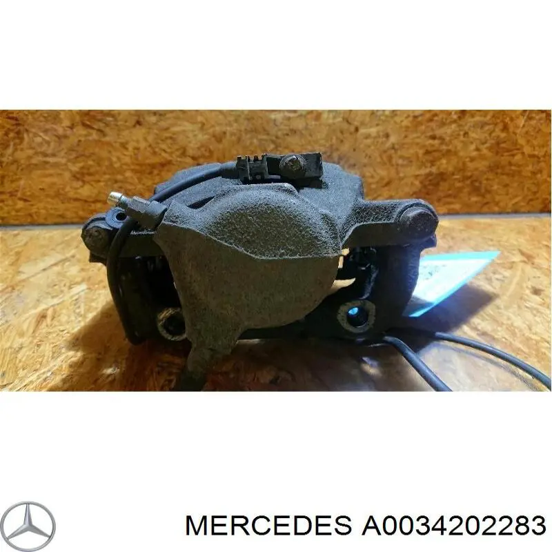 A0034202283 Mercedes pinza de freno delantera derecha