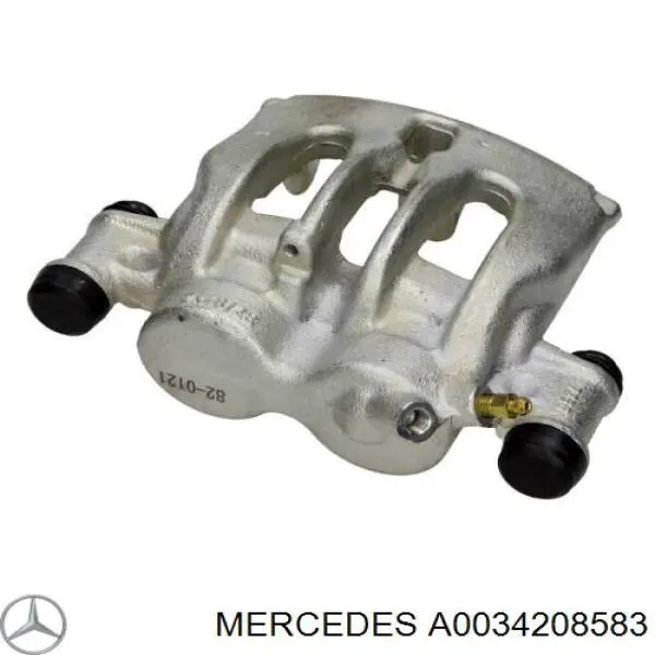 A0034208583 Mercedes pinza de freno delantera izquierda