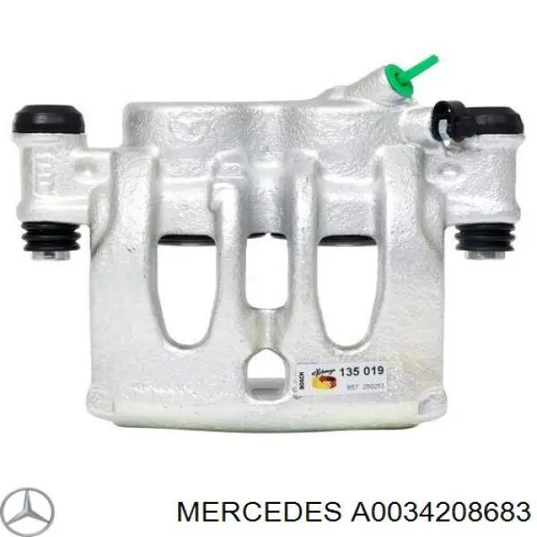 A0034208683 Mercedes pinza de freno delantera derecha