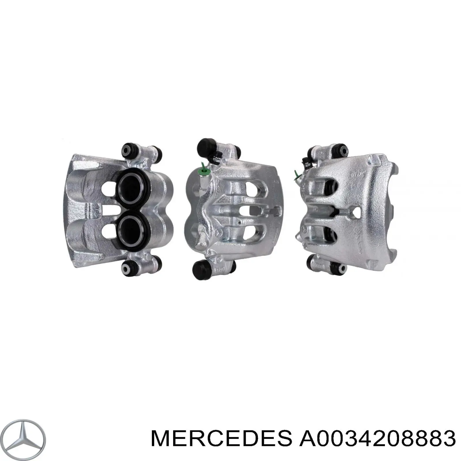 A0034208883 Mercedes pinza de freno delantera derecha