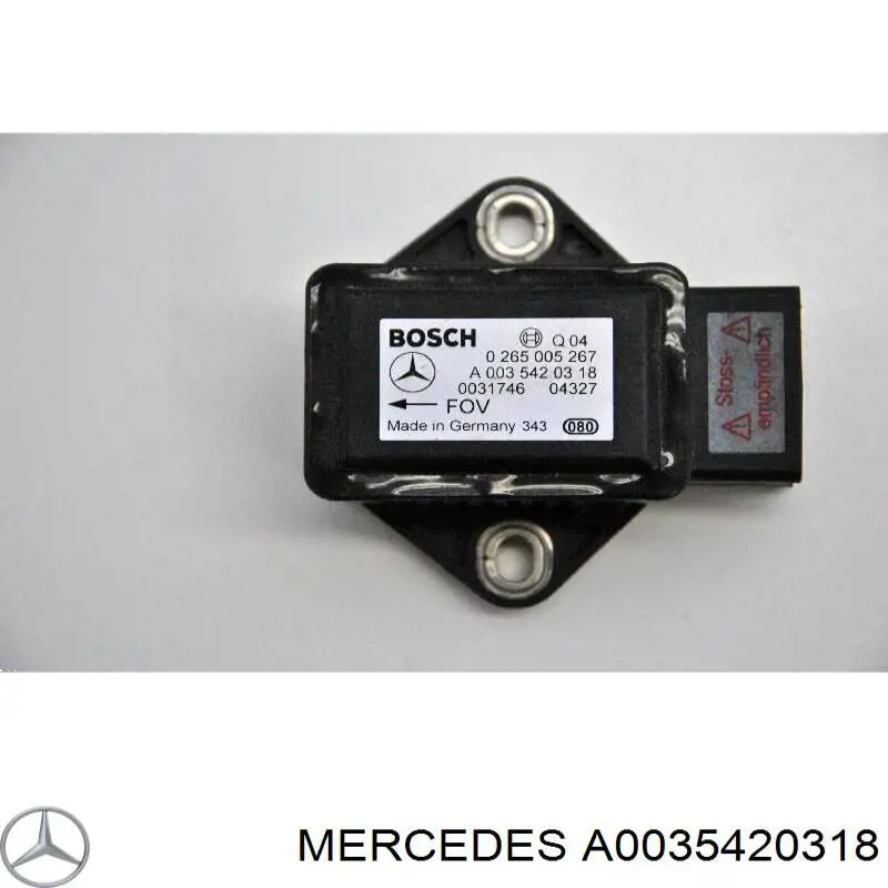 A0035420318 Mercedes sensor de aceleracion lateral (esp)