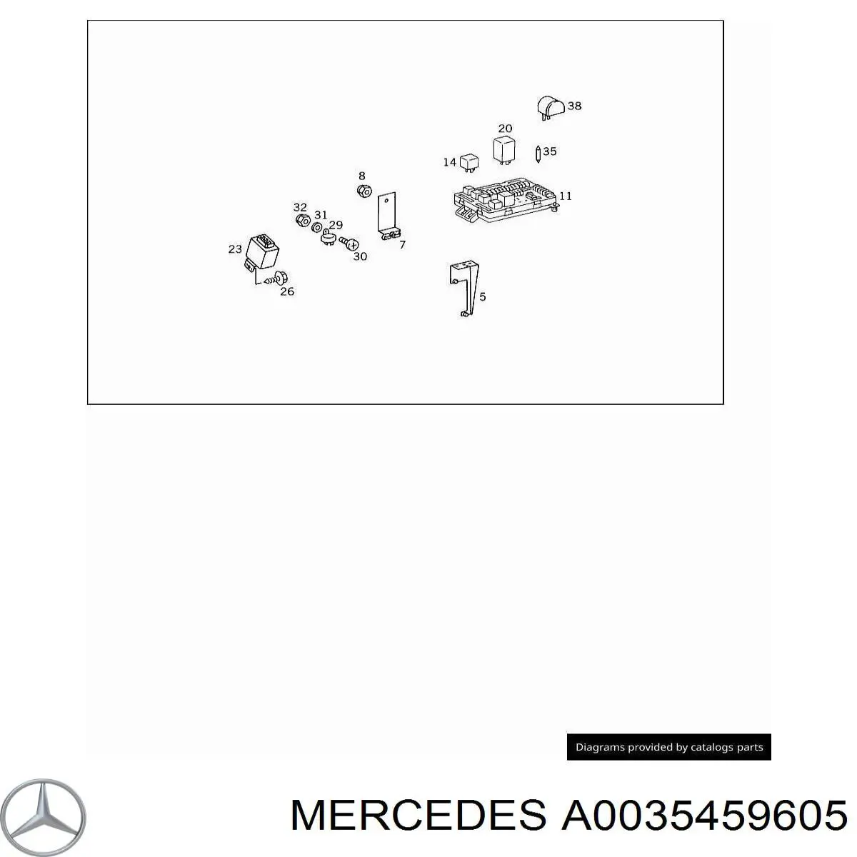 A003545960505 Mercedes 