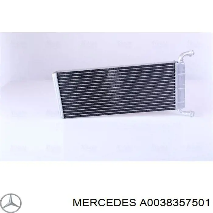 A0038357501 Mercedes radiador de calefacción