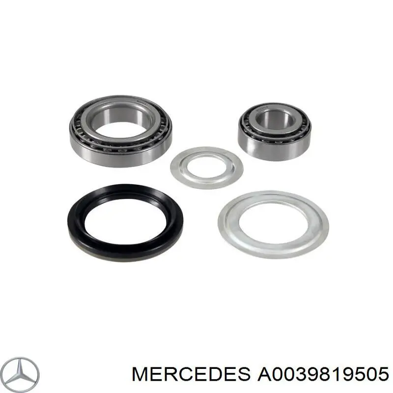 A0039819505 Mercedes cojinete externo del cubo de la rueda delantera