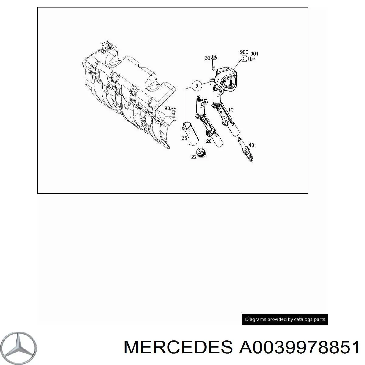 A0039978851 Mercedes 