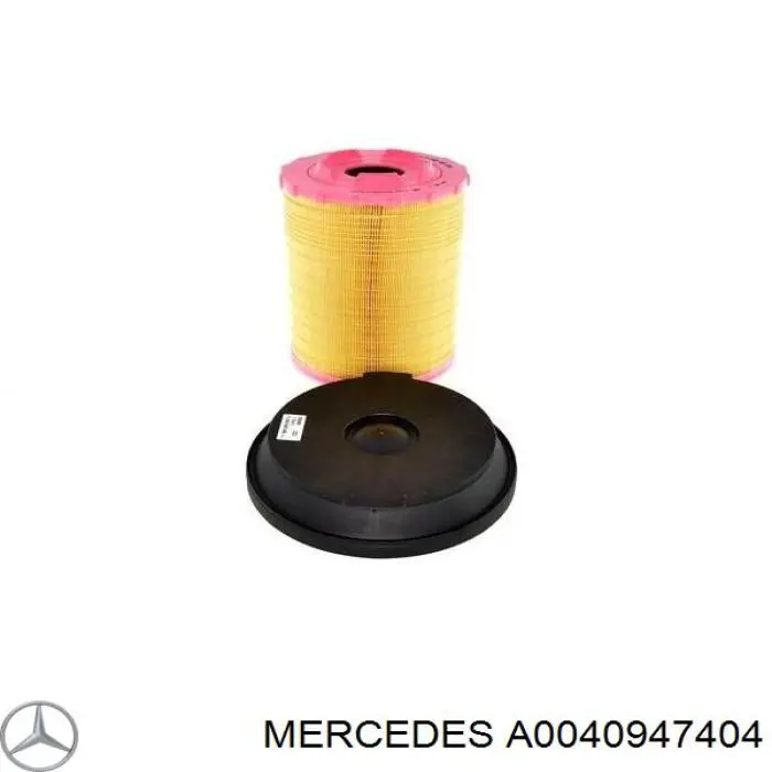 A0040947404 Mercedes filtro de aire