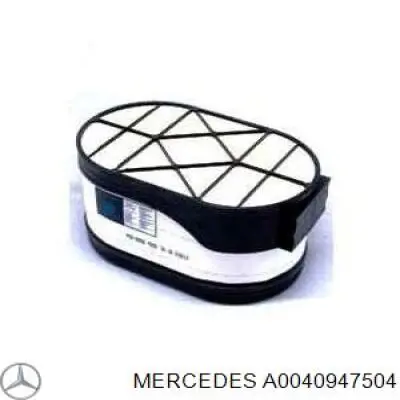 A0040947504 Mercedes filtro de aire