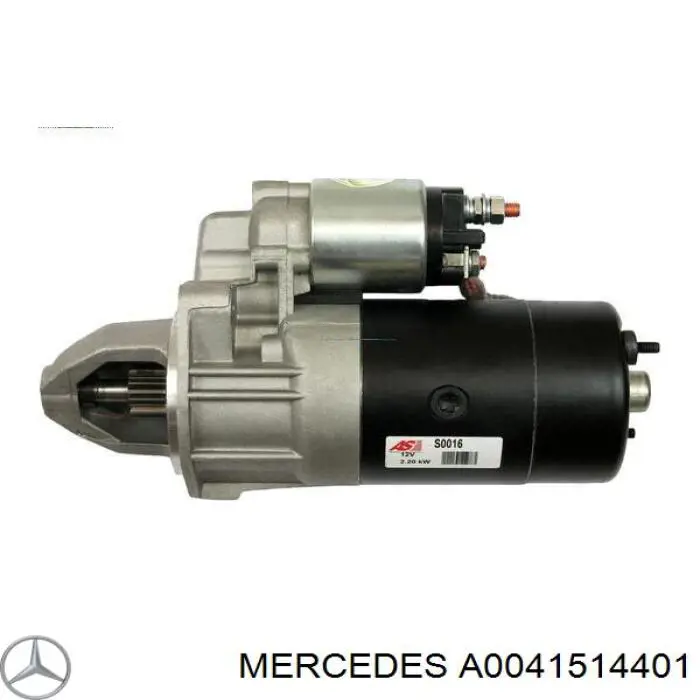 A0041514401 Mercedes motor de arranque