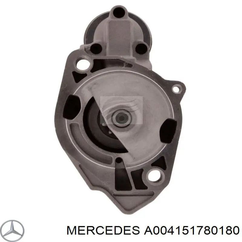 A004151780180 Mercedes motor de arranque