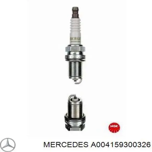 A004159300326 Mercedes bujía de encendido