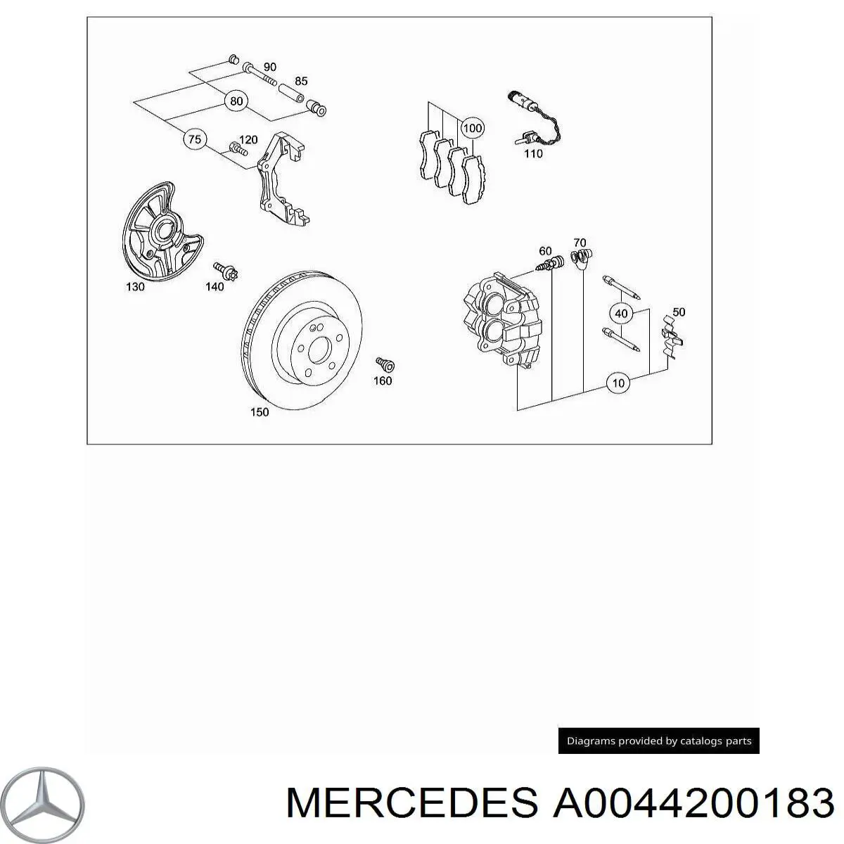 BHS1373E TRW pinza de freno delantera izquierda