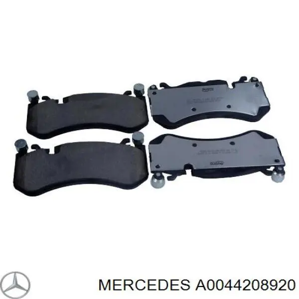 A0044208920 Mercedes pastillas de freno delanteras