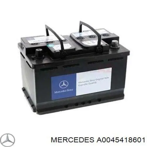 A0045418601 Mercedes batería de arranque