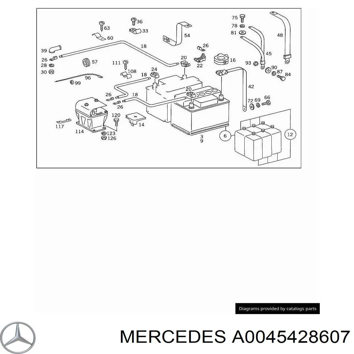 A0045428607 Mercedes 