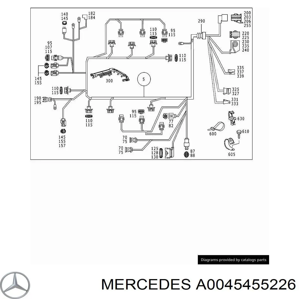 A0045455226 Mercedes 