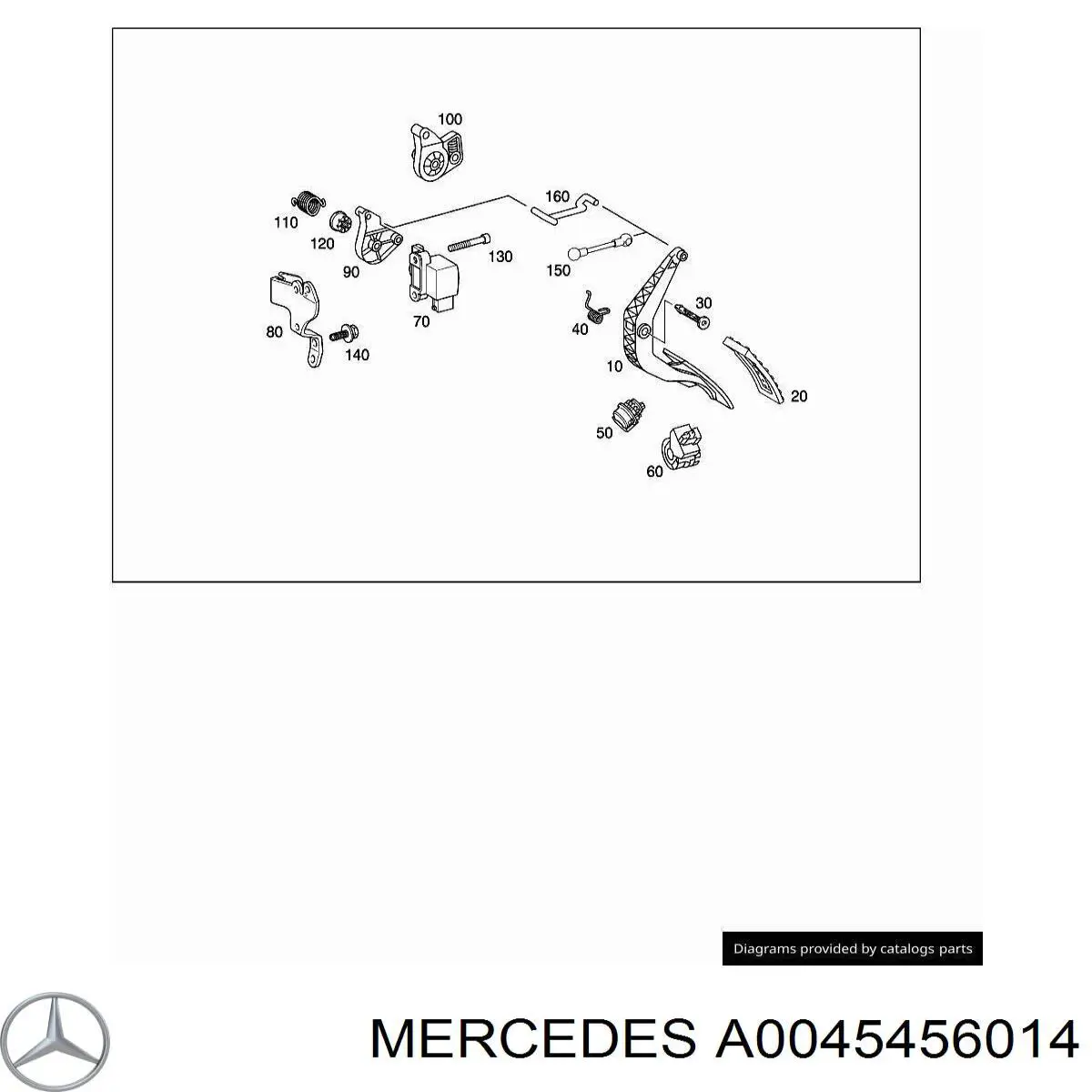 A0045456014 Mercedes 