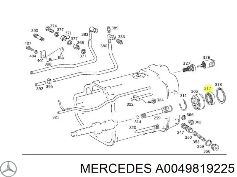 0049819225 Mercedes 