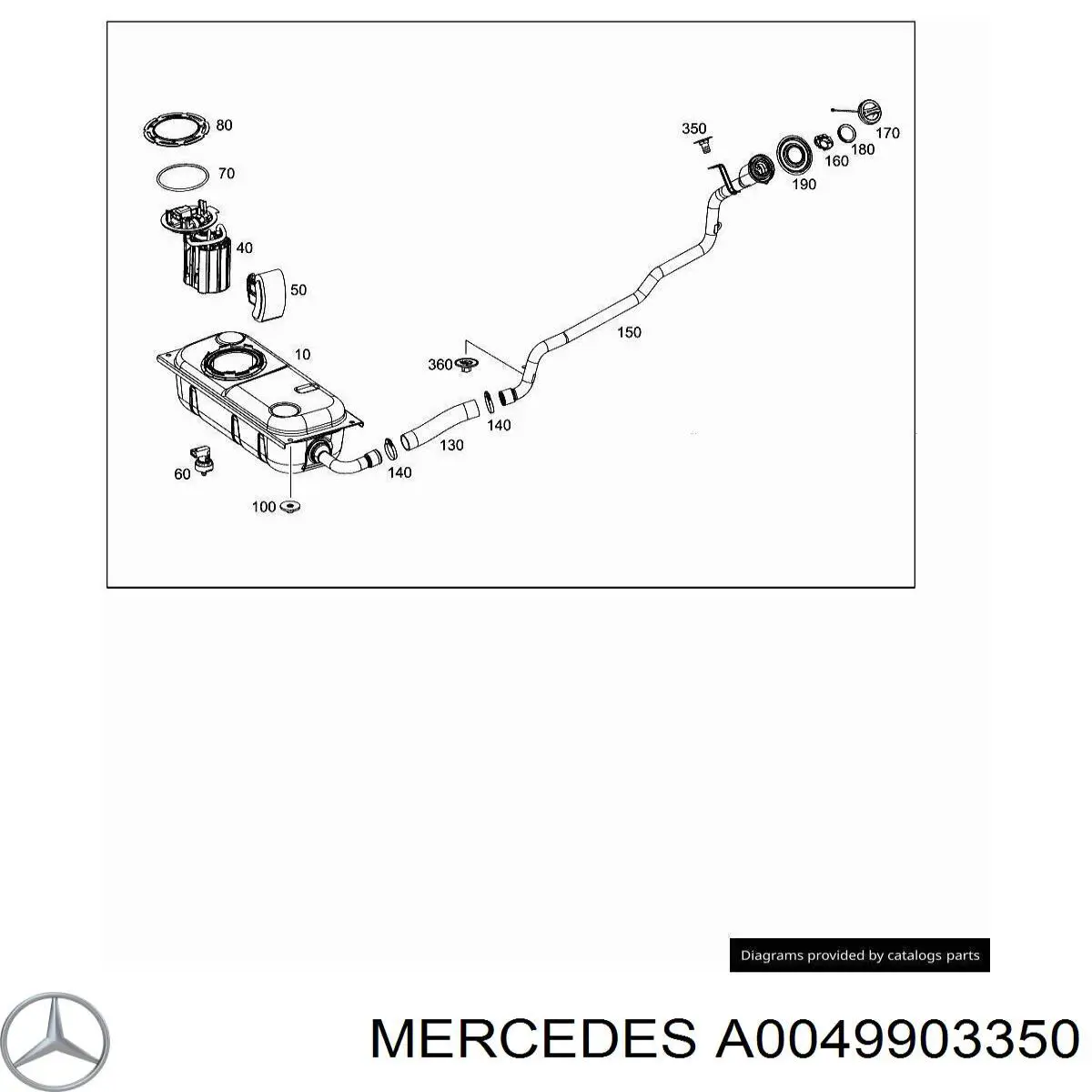 A0049903350 Mercedes 