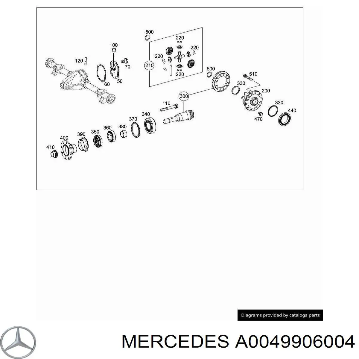 0049906004 Mercedes 