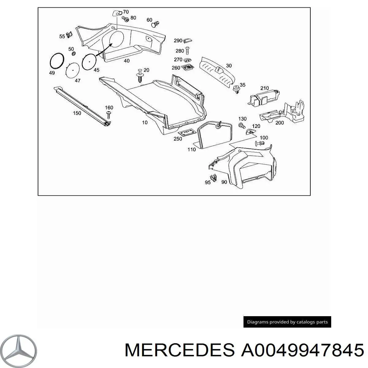 A0049947845 Mercedes 