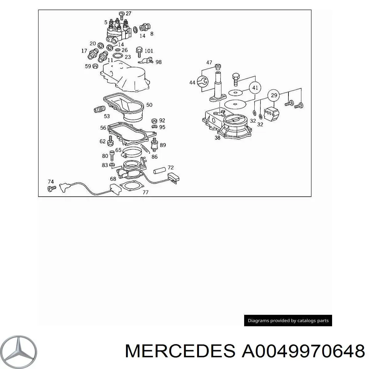 A0049970648 Mercedes 