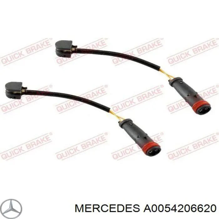 A0054206620 Mercedes pastillas de freno delanteras