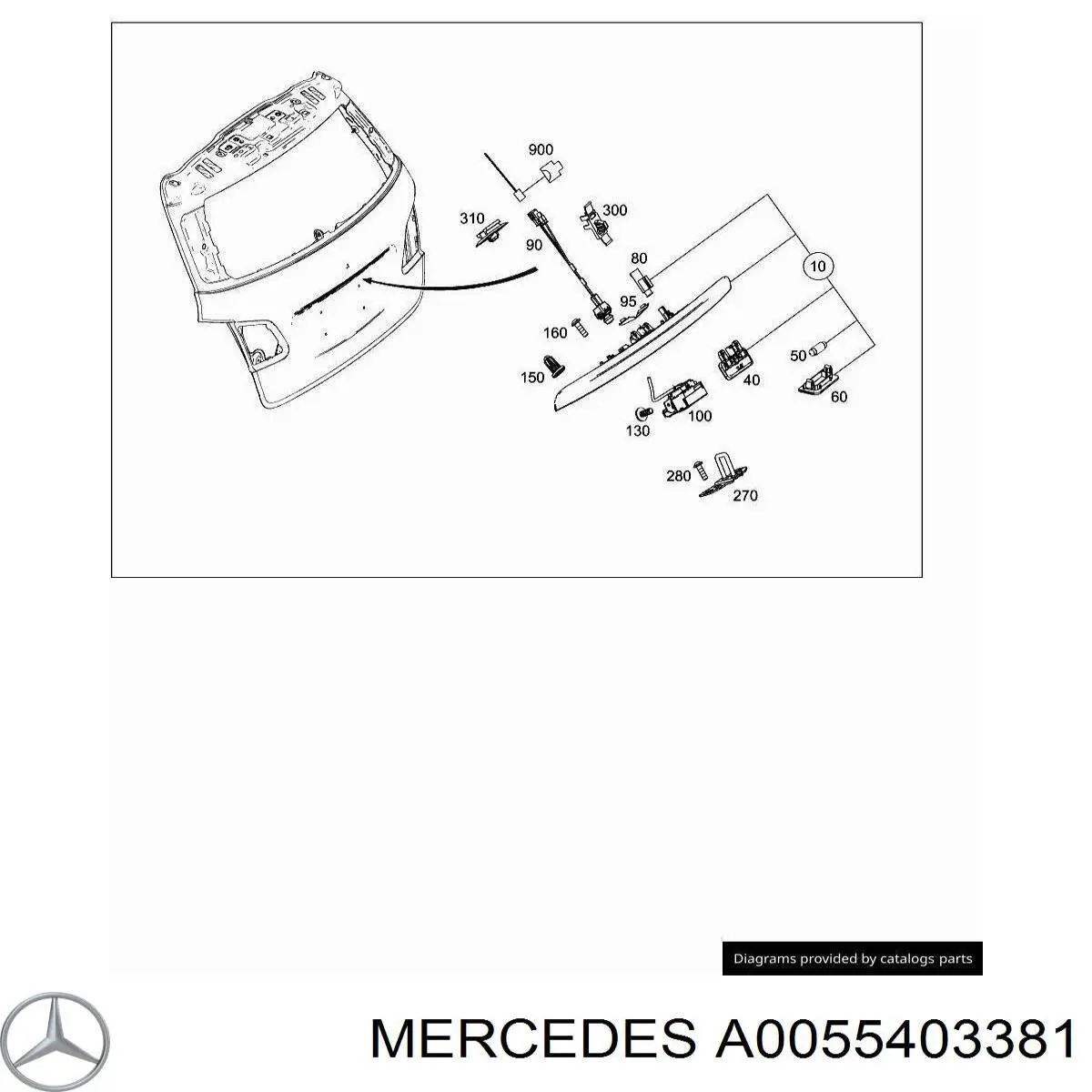 A0055403381 Mercedes 