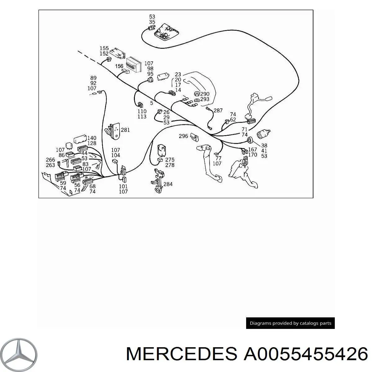 0055455426 Mercedes 