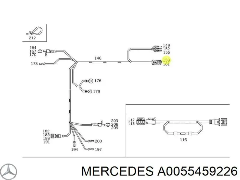 A0055459226 Mercedes 