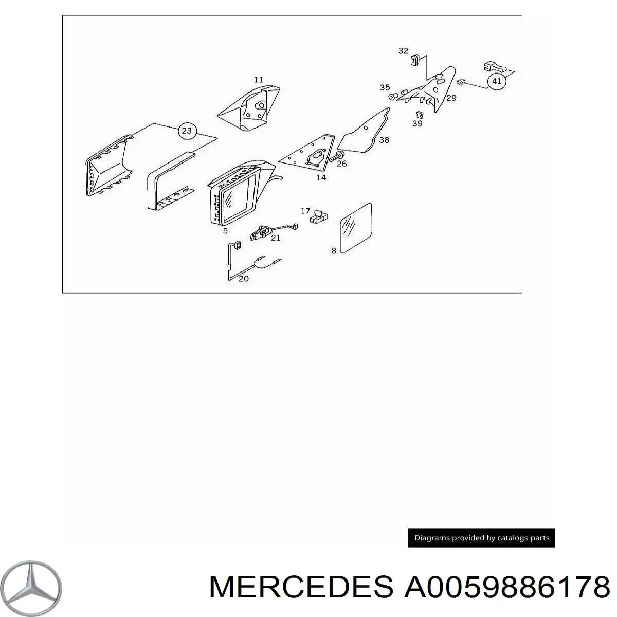 A0059886178 Mercedes 