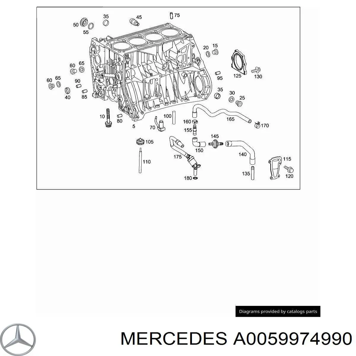 0059974990 Mercedes 