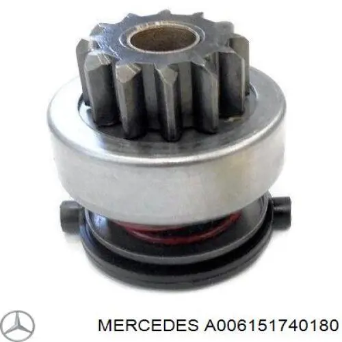 A006151740180 Mercedes motor de arranque